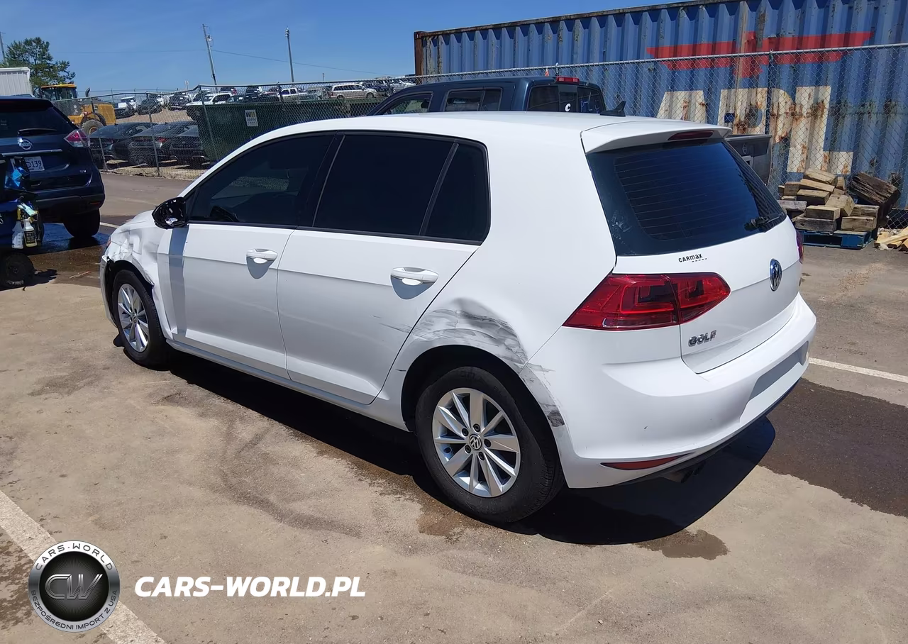 2015 Volkswagen Golf Tsi S 4-Door VIN:3VW217AU4FM013076 - 3