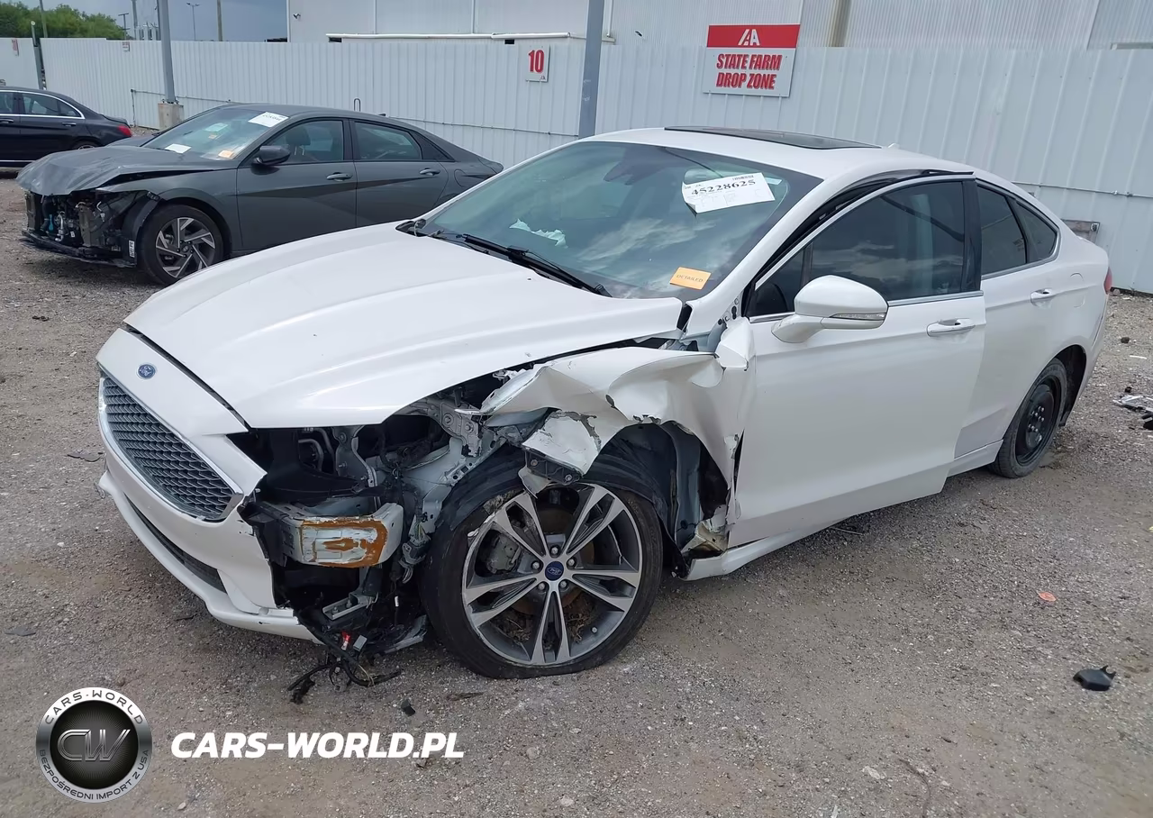 2020 Ford Fusion Titanium VIN:3FA6P0K93LR143844 - 2