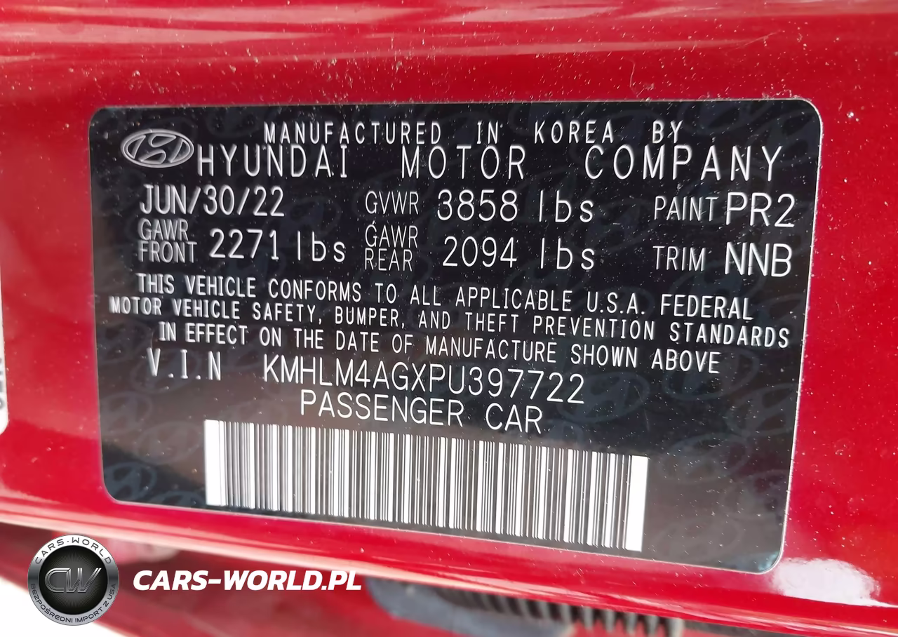 2023 Hyundai Elantra Sel VIN:KMHLM4AGXPU397722 - 9