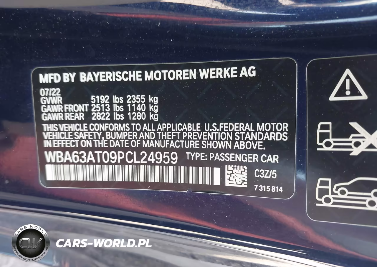 2023 BMW M440I xDrive VIN:WBA63AT09PCL24959 - 9
