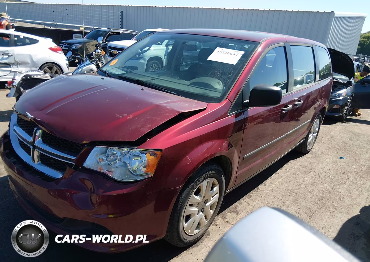 2016 Dodge Grand Caravan American Value Pkg VIN:2C4RDGBG2GR386645 - 2