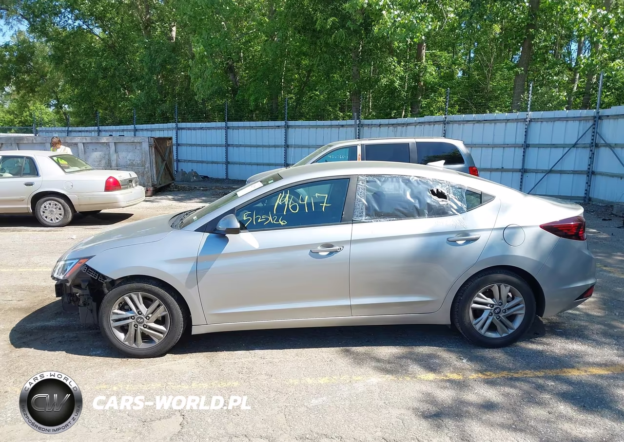 2020 Hyundai Elantra Sel VIN:5NPD84LF8LH565377 - 14