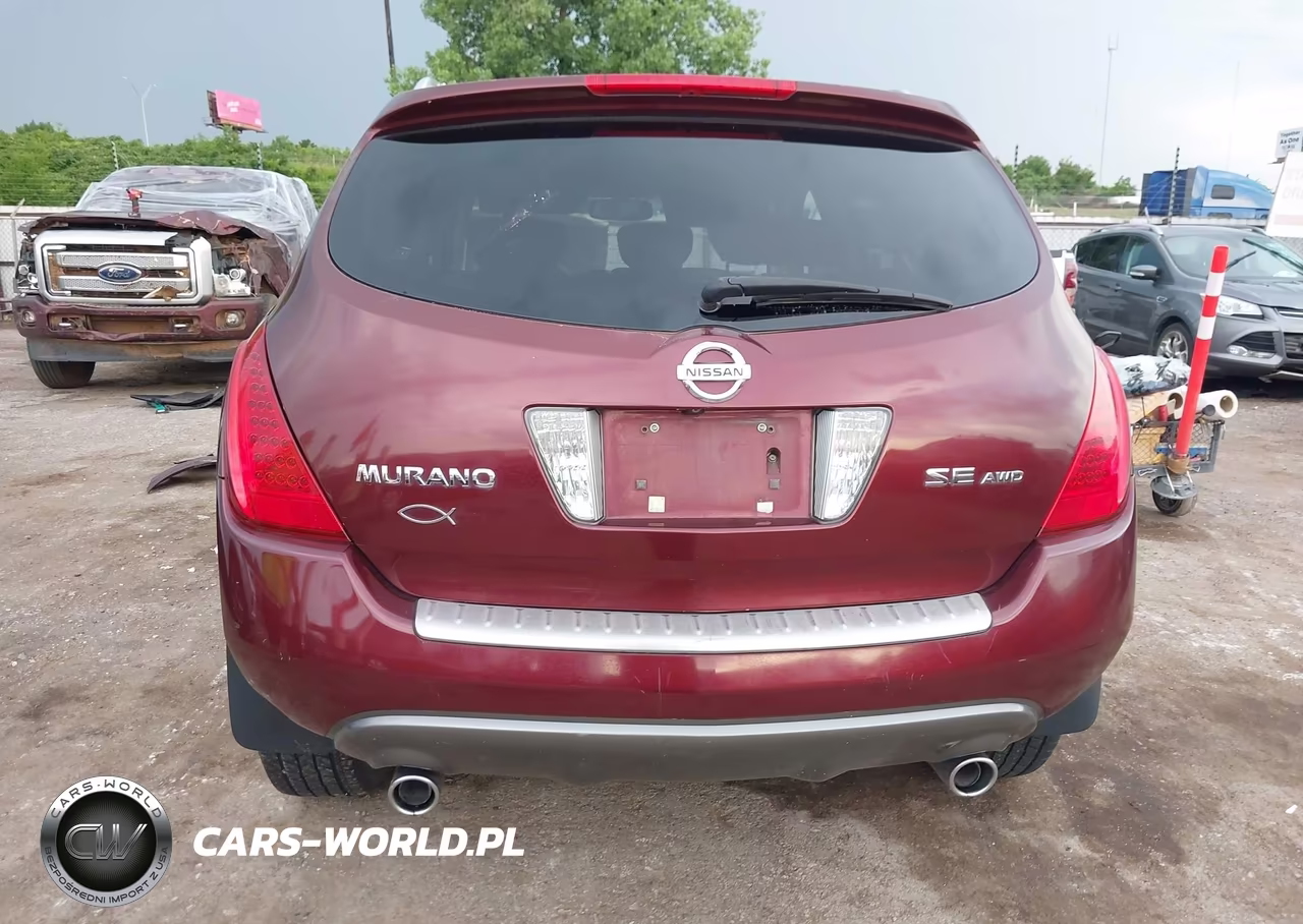 2006 Nissan Murano Se VIN:JN8AZ08W16W539000 - 17