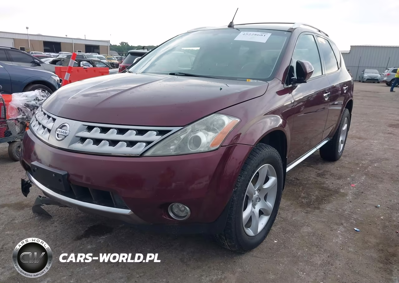 2006 Nissan Murano Se VIN:JN8AZ08W16W539000 - 2