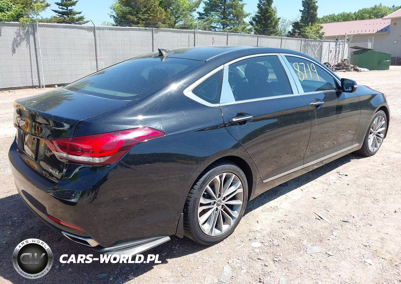 2015 Hyundai Genesis 3.8 VIN:KMHGN4JE9FU040124 - 4