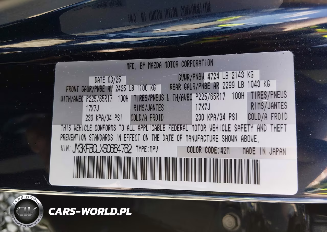 2025 Mazda Cx-5 2.5 S Preferred VIN:JM3KFBCLXS0664762 - 9