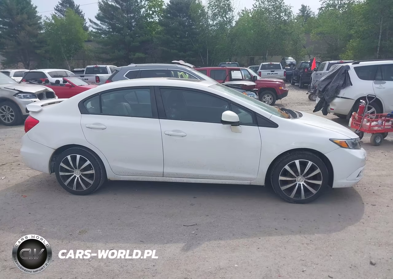 2012 Honda Civic Ex-L VIN:19XFB2F99CE048498 - 13