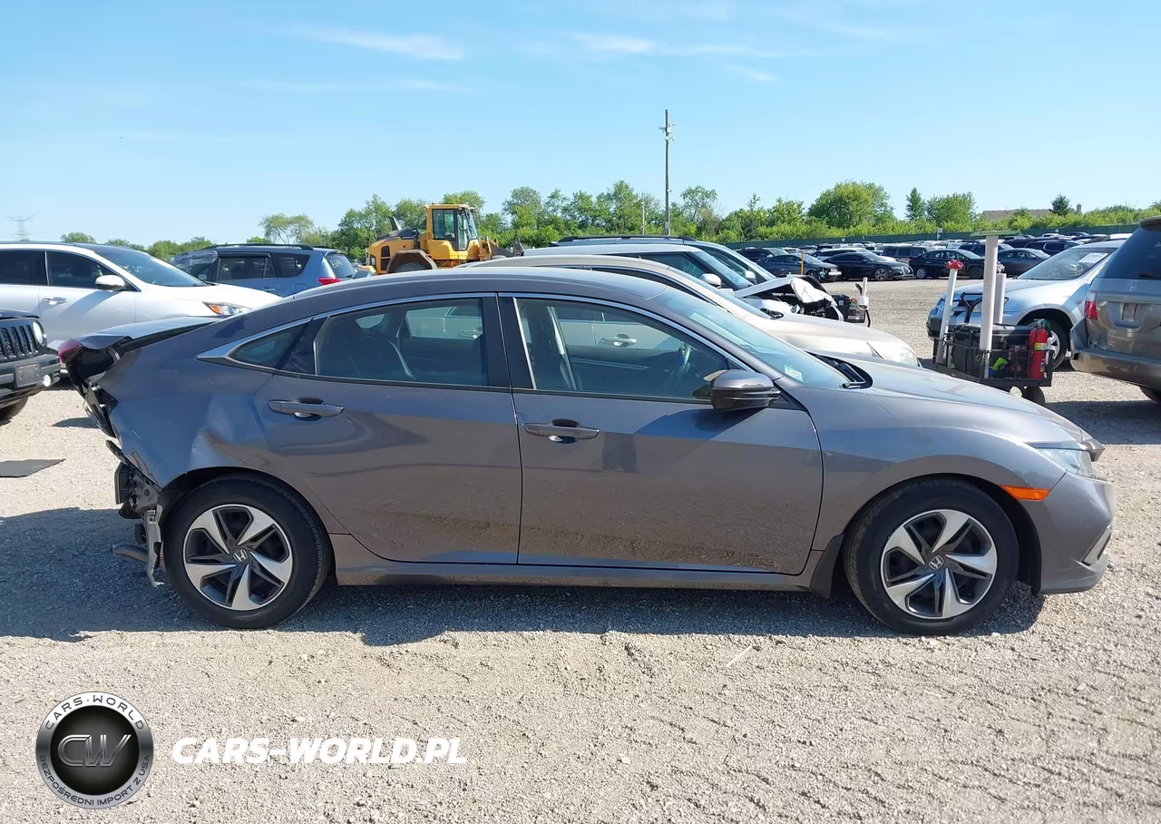 2019 Honda Civic Lx VIN:19XFC2F63KE019273 - 13