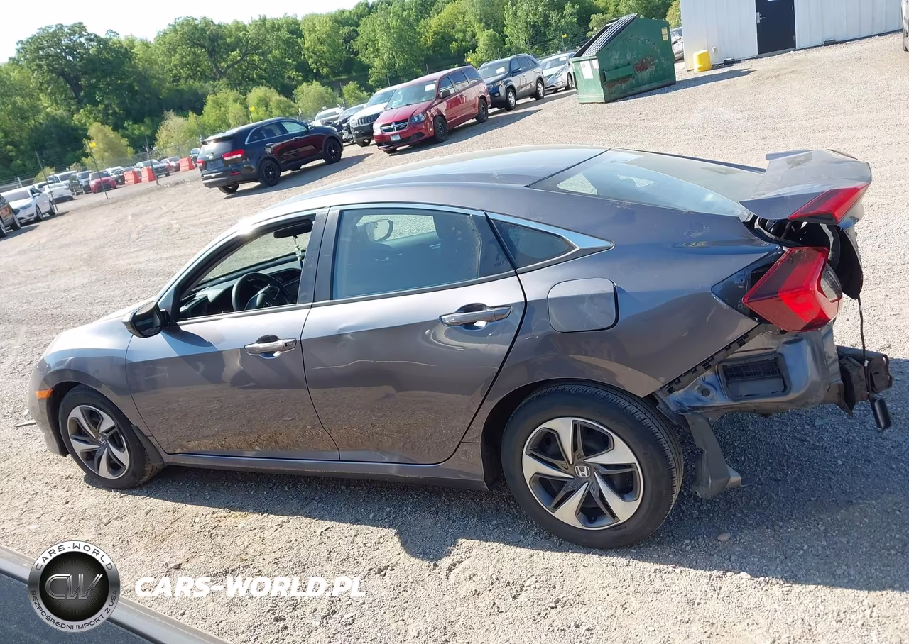 2019 Honda Civic Lx VIN:19XFC2F63KE019273 - 14