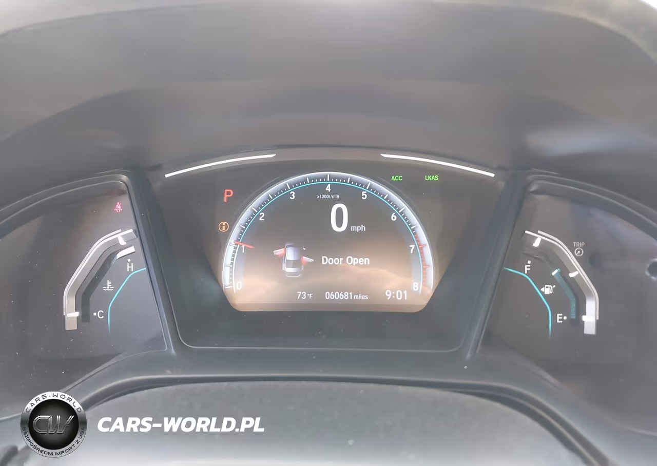 2019 Honda Civic Lx VIN:19XFC2F63KE019273 - 7