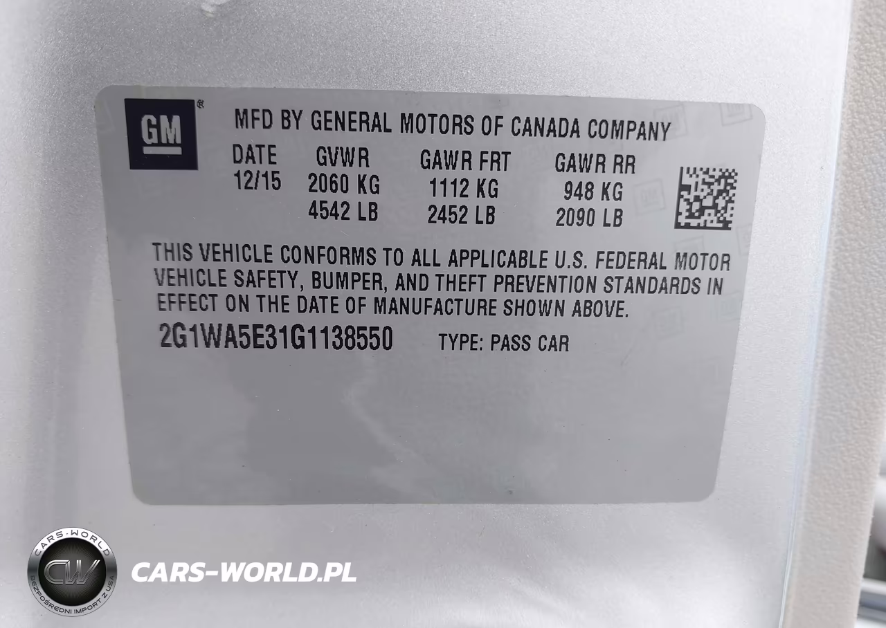 2016 Chevrolet Impala Limited Ls VIN:2G1WA5E31G1138550 - 9