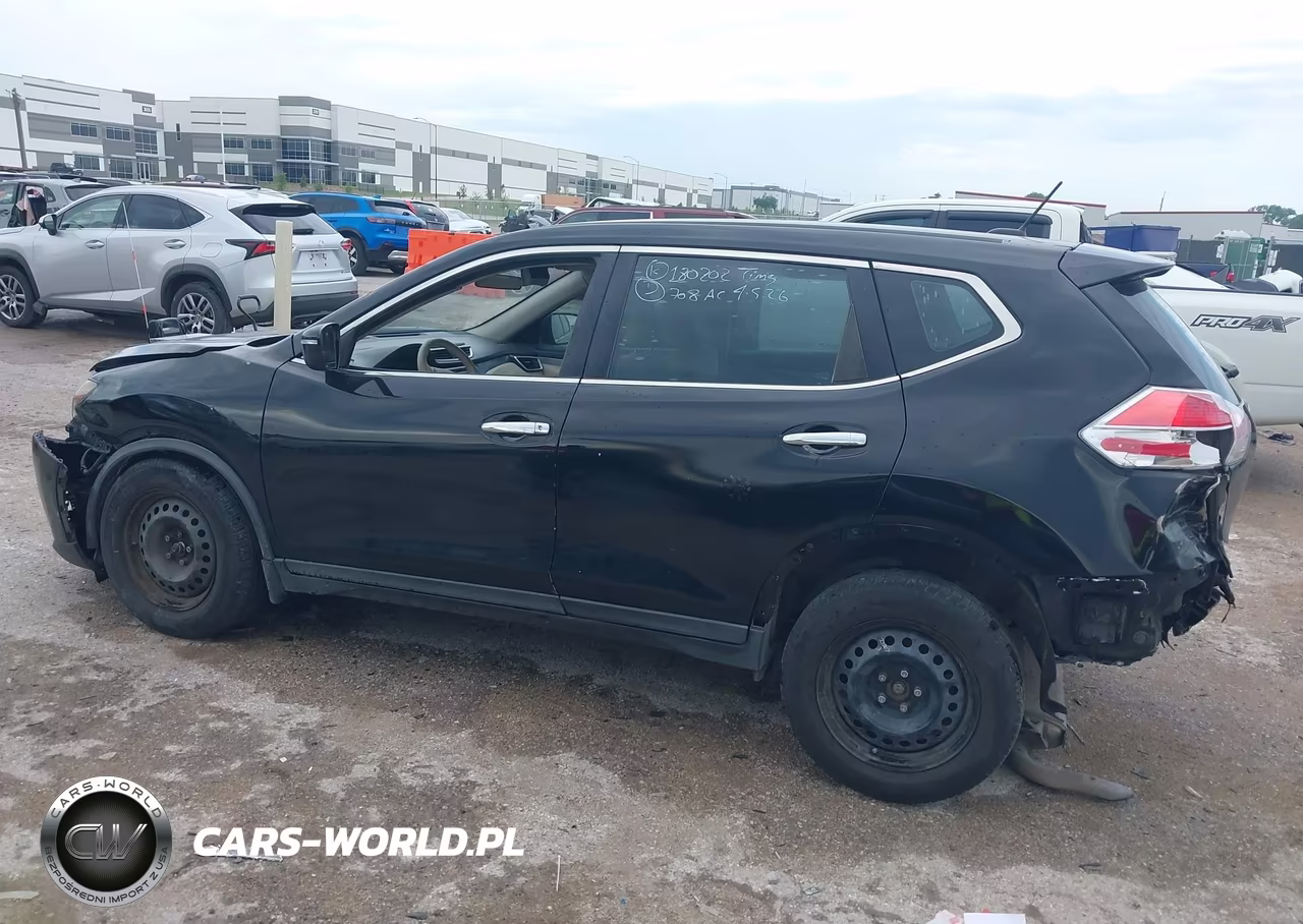 2015 Nissan Rogue S VIN:KNMAT2MVXFP539738 - 14