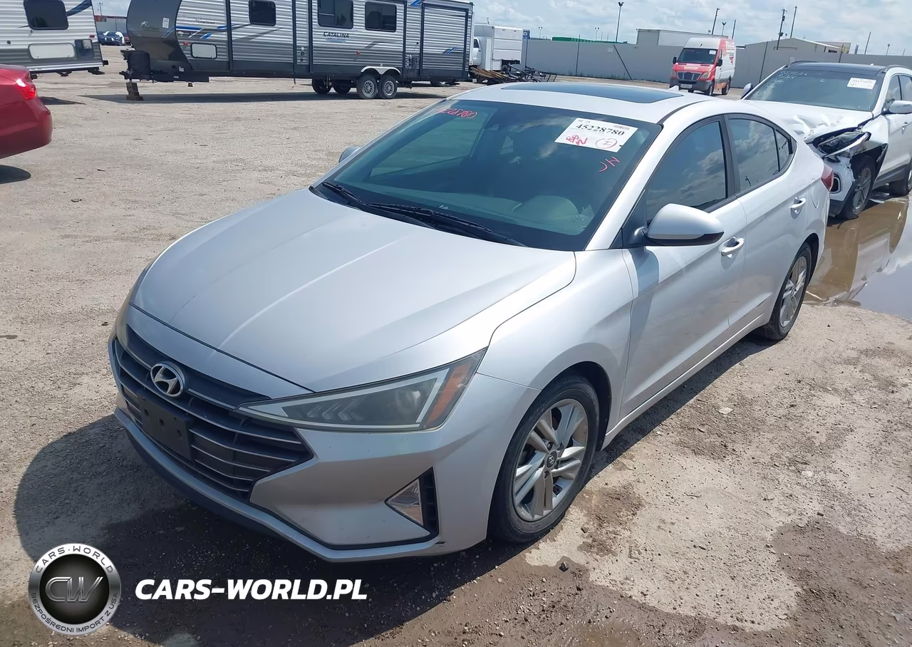 2019 Hyundai Elantra Value Edition VIN:KMHD84LF7KU851544 - 2