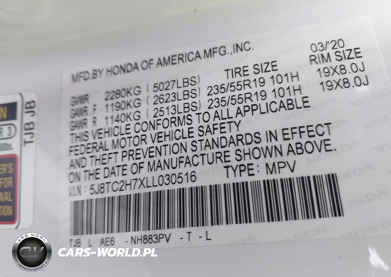2020 Acura Rdx Advance Package VIN:5J8TC2H7XLL030516 - 9
