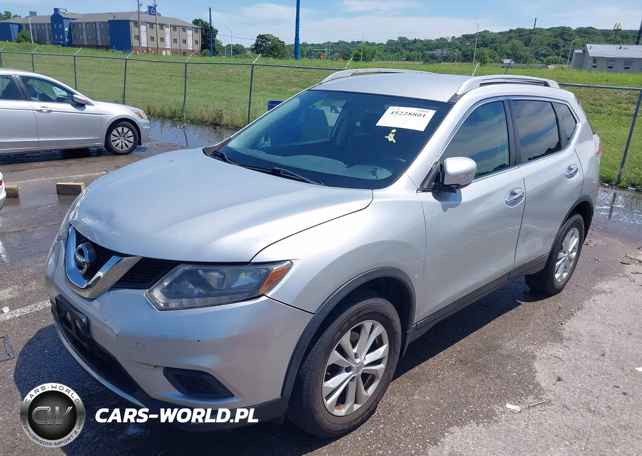 2014 Nissan Rogue Sv VIN:5N1AT2MV1EC872749 - 2