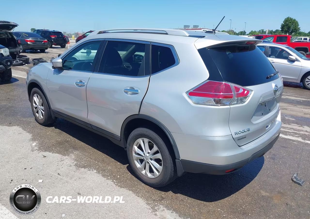 2014 Nissan Rogue Sv VIN:5N1AT2MV1EC872749 - 3