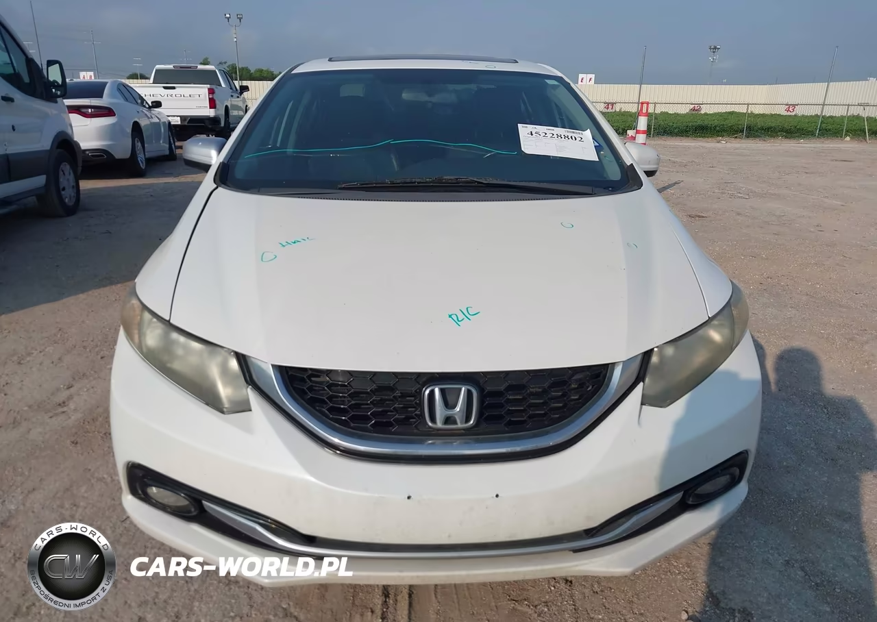2014 Honda Civic Ex-L VIN:19XFB2F91EE006717 - 12