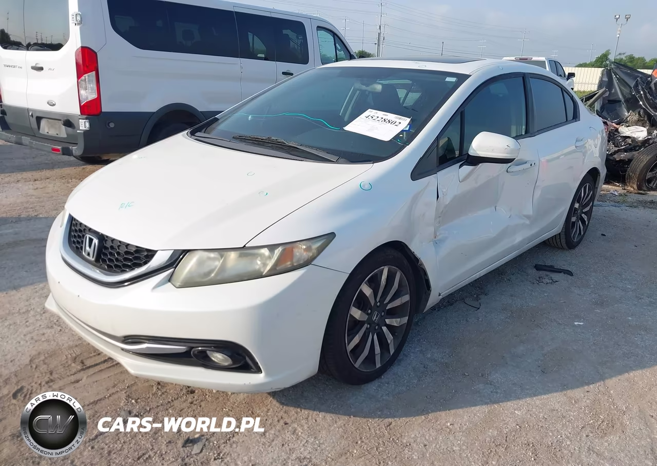 2014 Honda Civic Ex-L VIN:19XFB2F91EE006717 - 2
