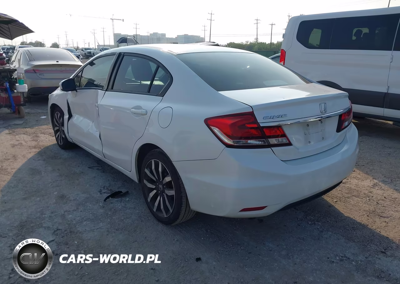 2014 Honda Civic Ex-L VIN:19XFB2F91EE006717 - 3