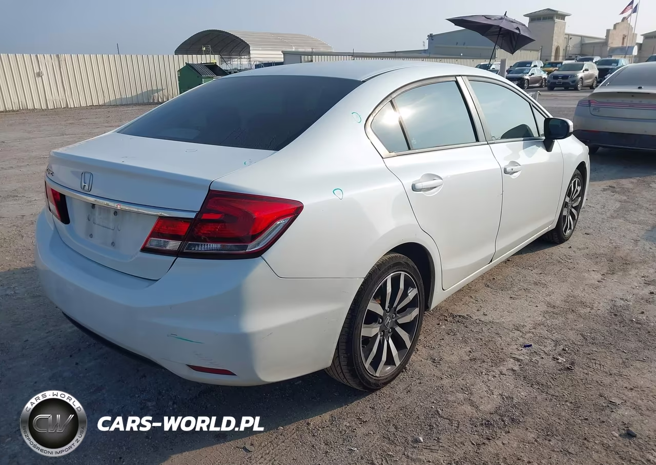 2014 Honda Civic Ex-L VIN:19XFB2F91EE006717 - 4