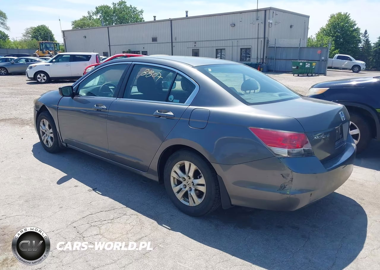2009 Honda Accord 2.4 Lx-P VIN:1HGCP26479A112298 - 3