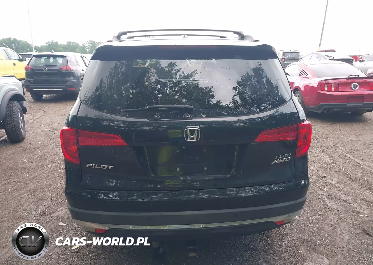 2016 Honda Pilot Elite VIN:5FNYF6H02GB005625 - 16