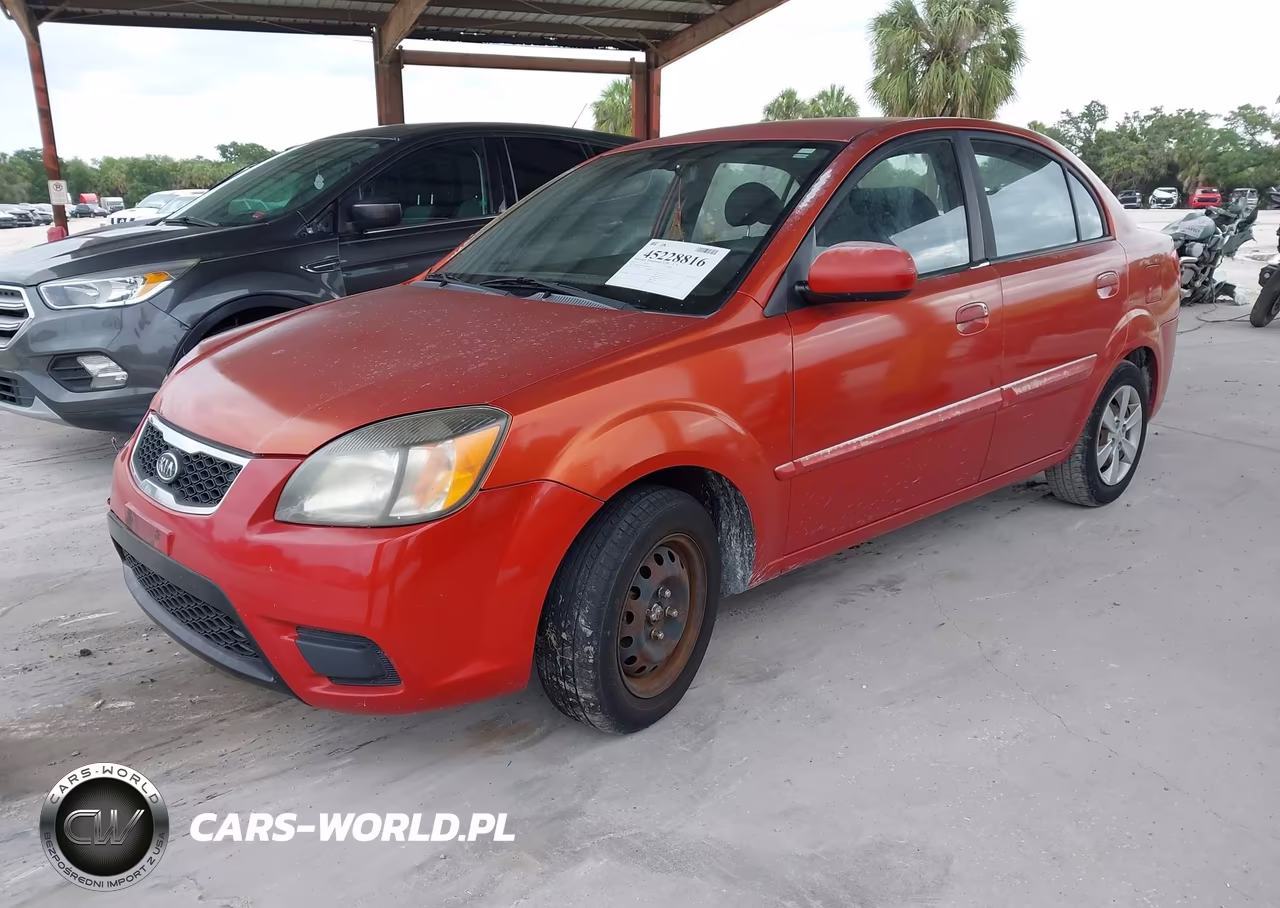 2011 Kia Rio Lx VIN:KNADH4A34B6708078 - 2