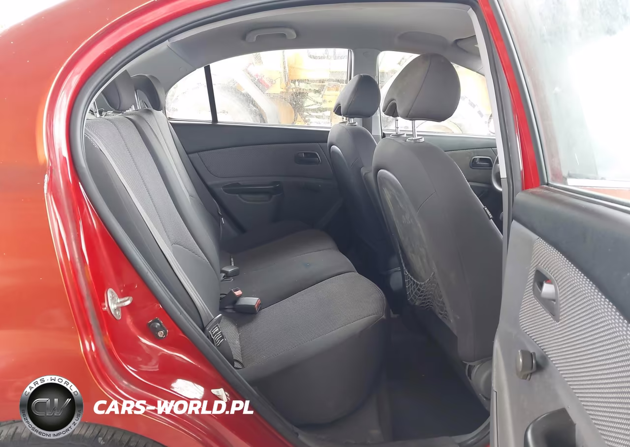 2011 Kia Rio Lx VIN:KNADH4A34B6708078 - 8