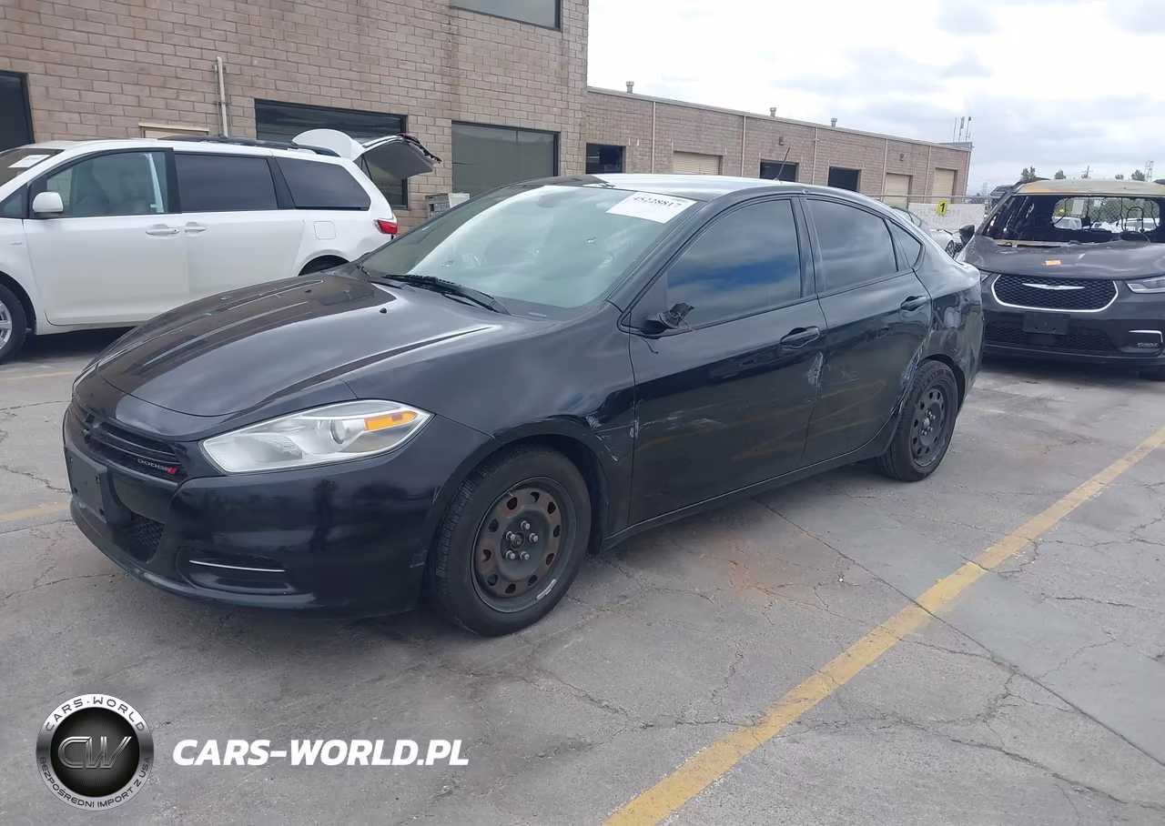 2014 Dodge Dart Se VIN:1C3CDFAA7ED747272 - 2
