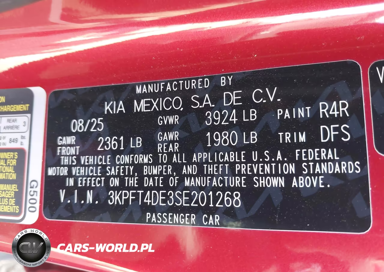 2025 Kia K4 Lxs VIN:3KPFT4DE3SE201268 - 9