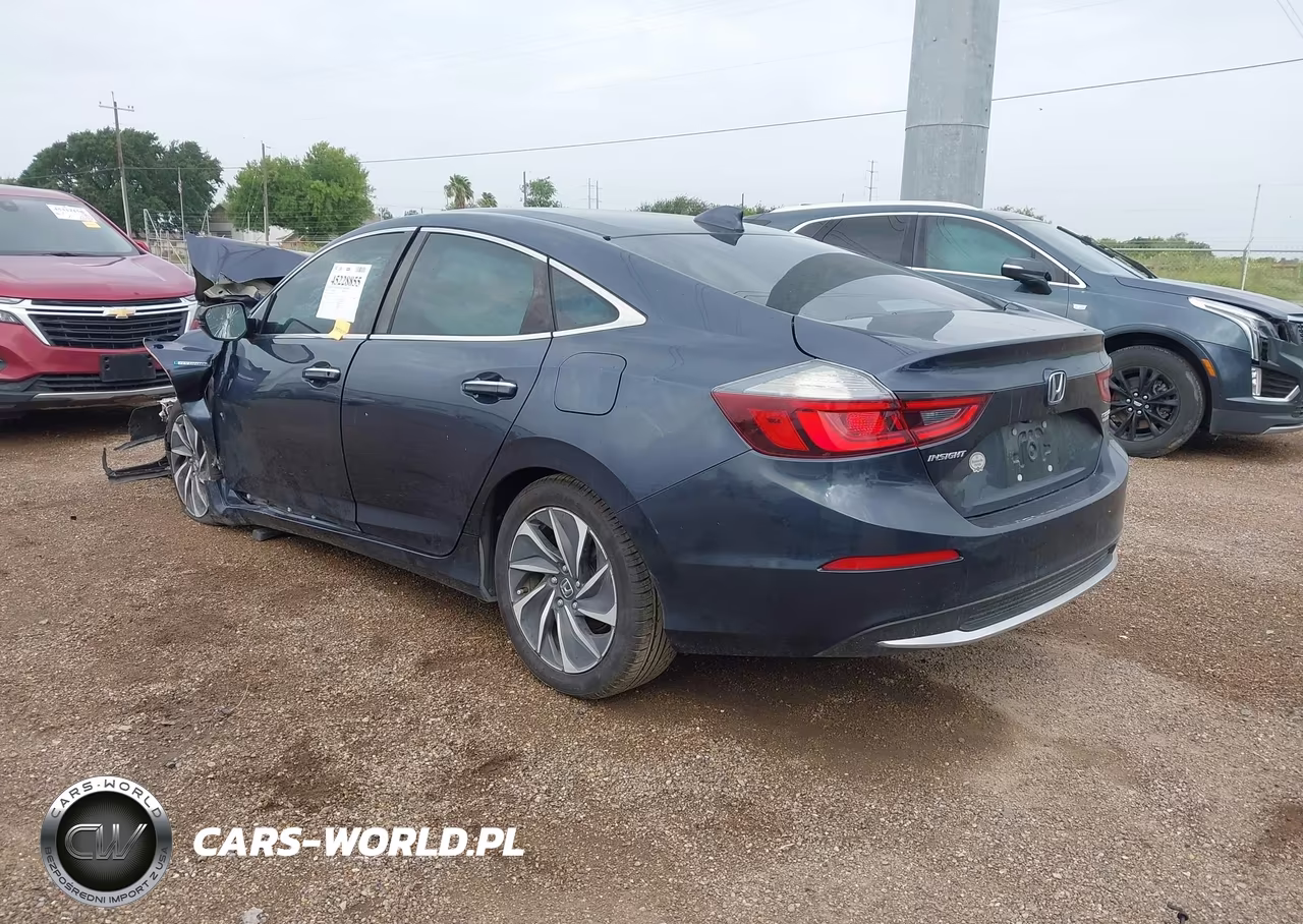 2019 Honda Insight Touring VIN:19XZE4F98KE020383 - 3