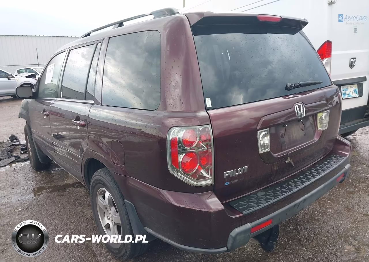 2007 Honda Pilot Ex-L VIN:5FNYF28547B042387 - 3
