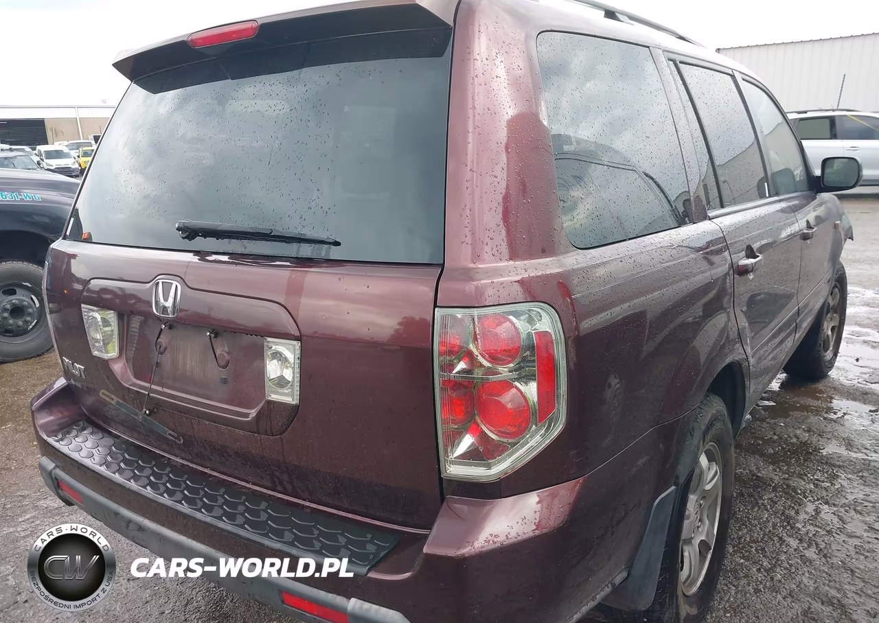 2007 Honda Pilot Ex-L VIN:5FNYF28547B042387 - 4
