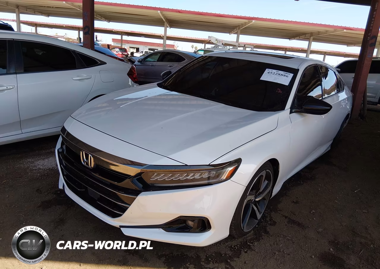 2021 Honda Accord Sport 2.0T VIN:1HGCV2F39MA019885 - 2