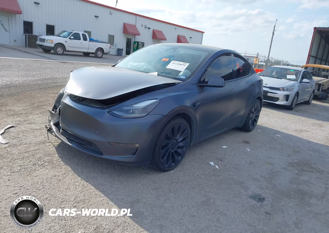2023 Tesla Model Y Performance Dual Motor All-Wheel Drive VIN:7SAYGDEFXPF802279 - 2