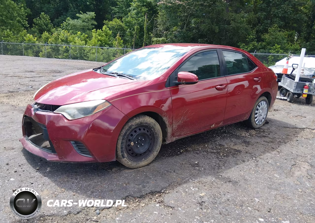 2015 Toyota Corolla Le VIN:5YFBURHE0FP317230 - 2