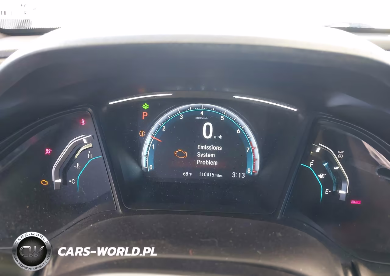 2019 Honda Civic Lx VIN:2HGFC4B68KH301934 - 7