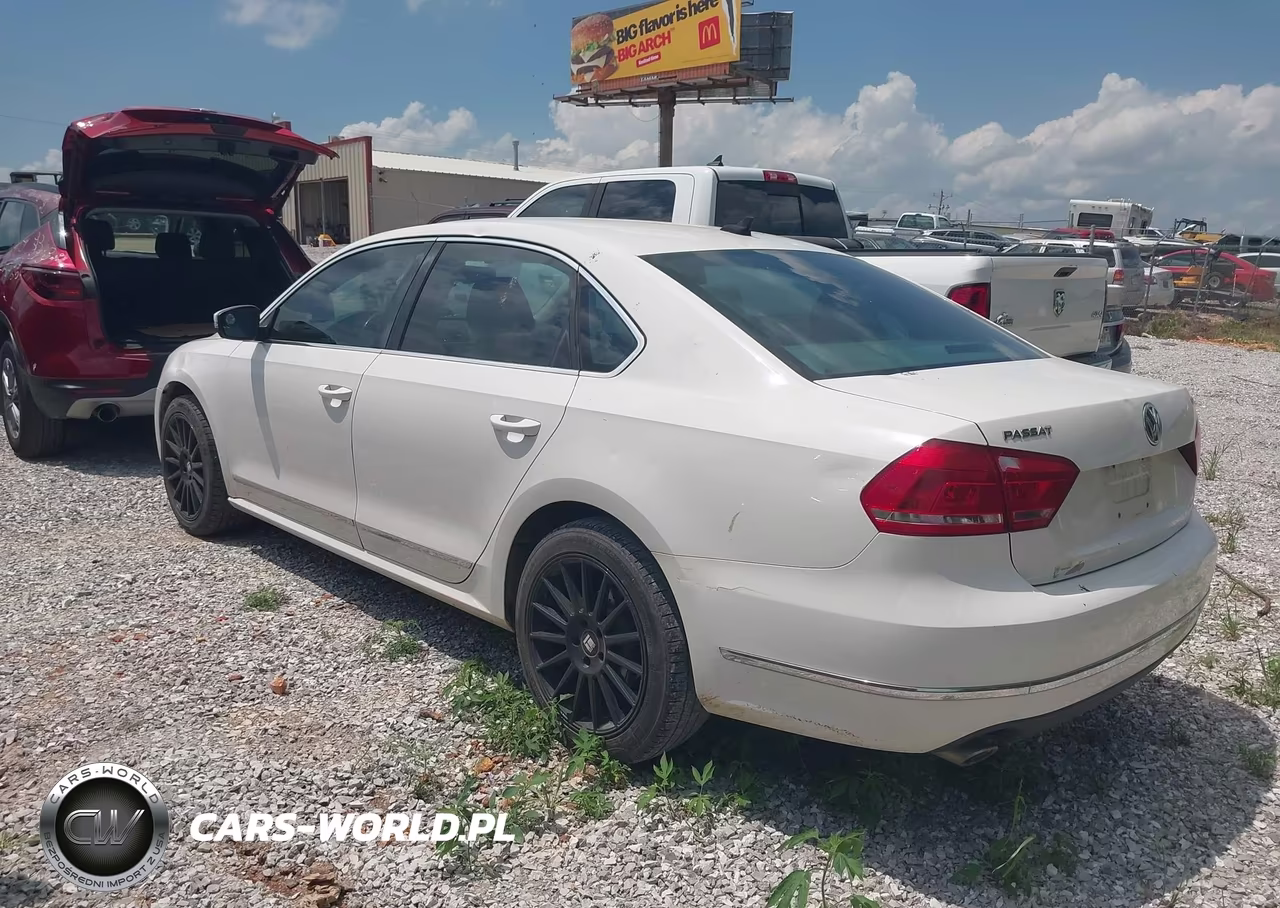 2014 Volkswagen Passat 2.0L Tdi Sel Premium VIN:1VWCN7A36EC064904 - 3