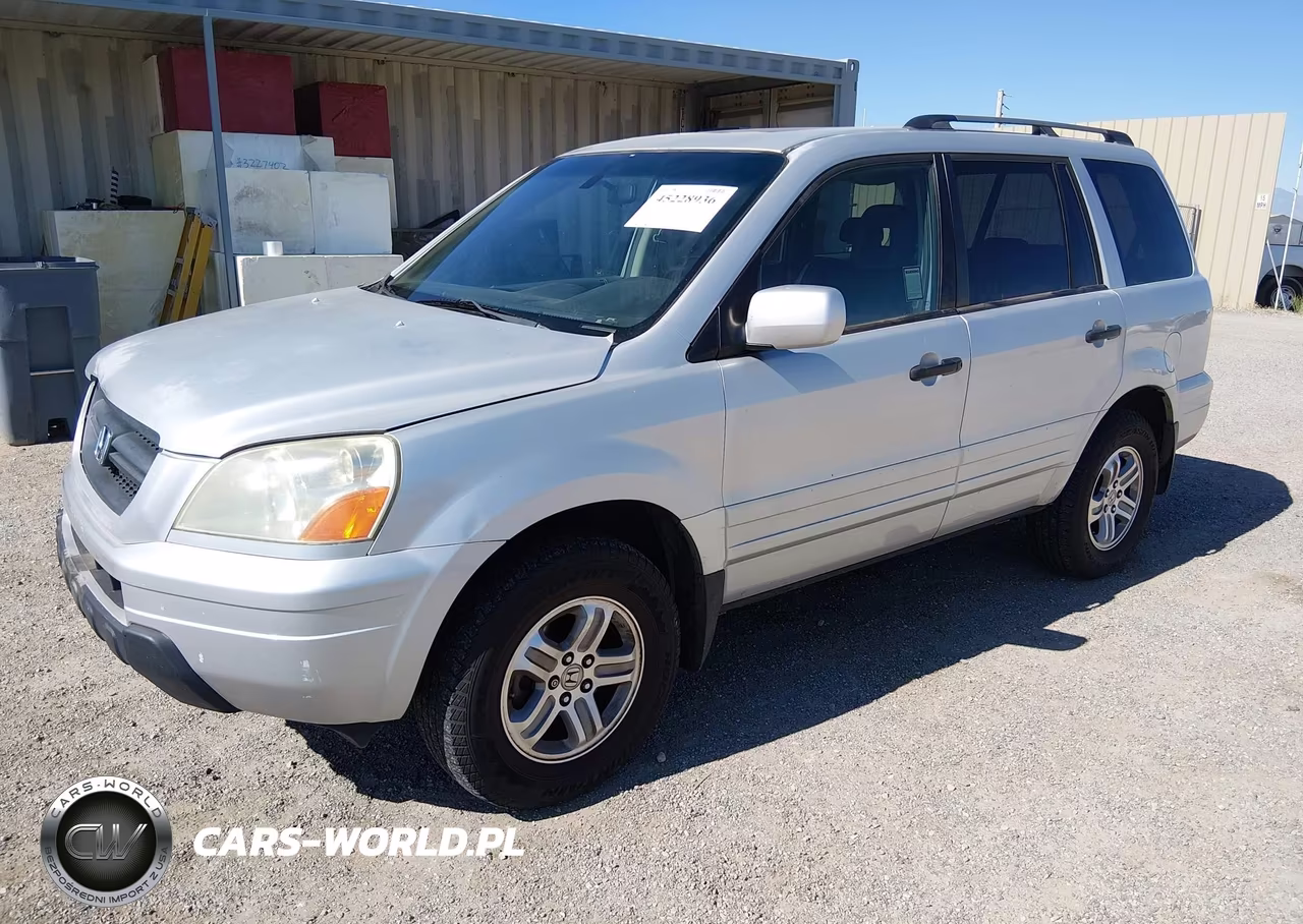 2005 Honda Pilot Ex-L VIN:2HKYF18655H546481 - 2