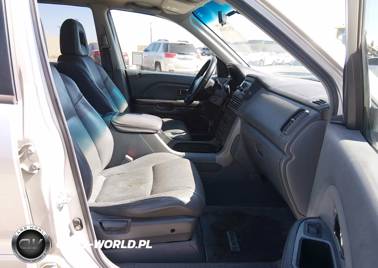 2005 Honda Pilot Ex-L VIN:2HKYF18655H546481 - 5