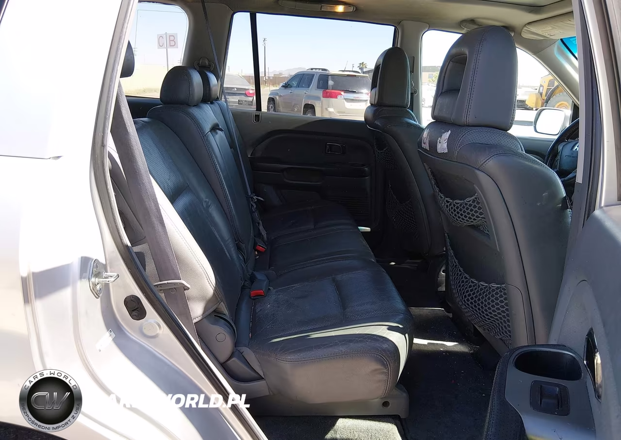 2005 Honda Pilot Ex-L VIN:2HKYF18655H546481 - 8