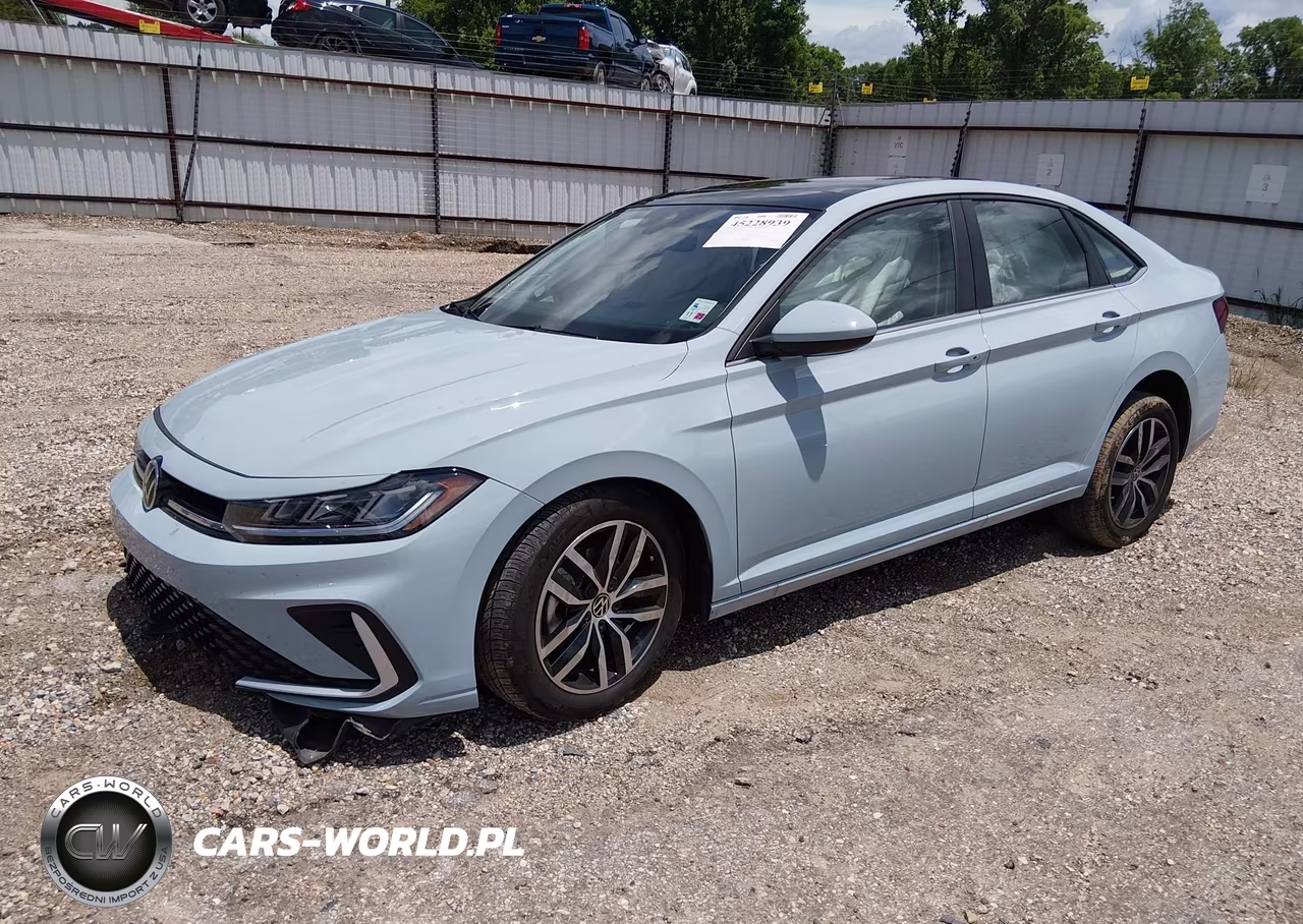 2025 Volkswagen Jetta 1.5T Se VIN:3VW7X7BU0SM032219 - 2