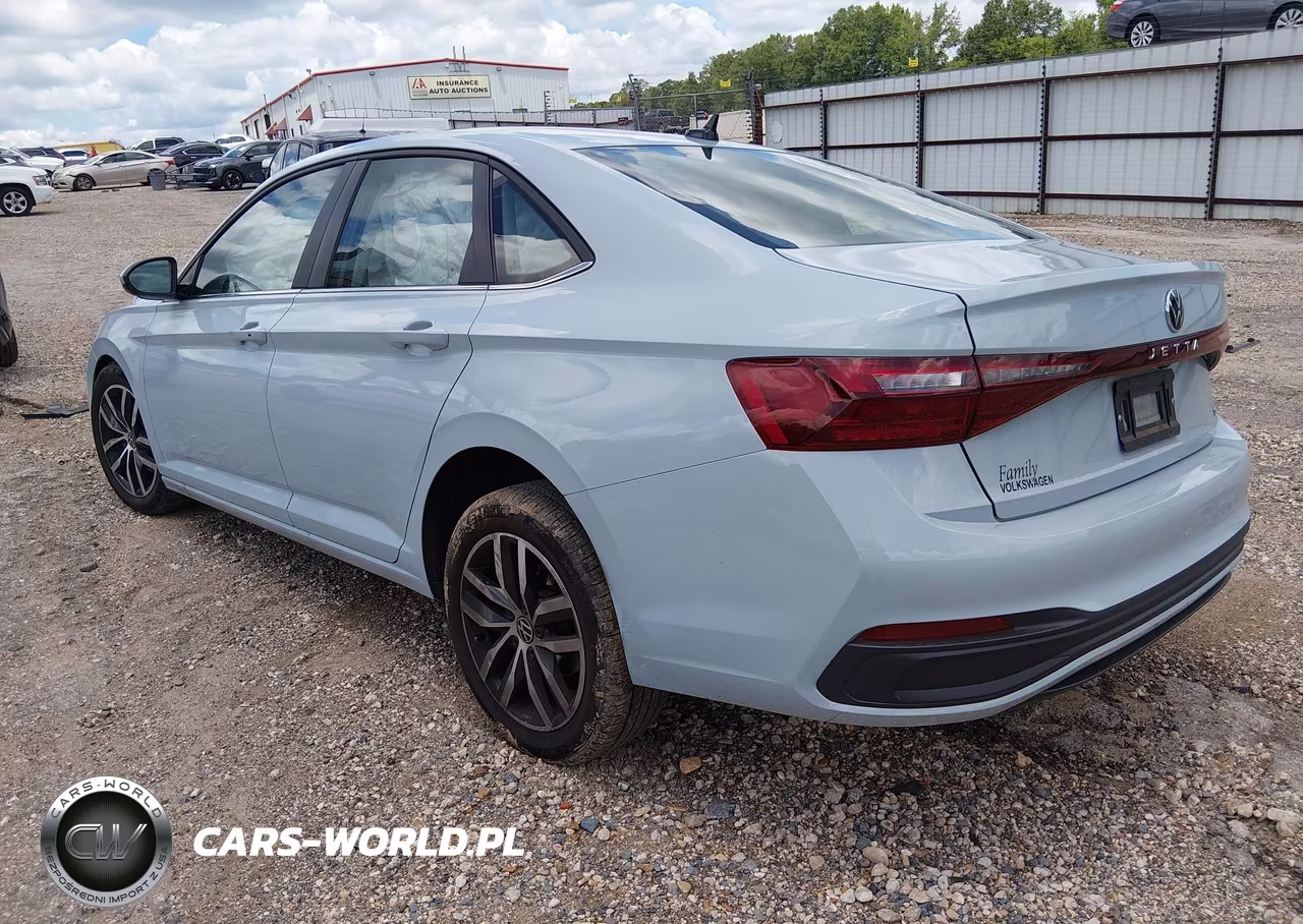 2025 Volkswagen Jetta 1.5T Se VIN:3VW7X7BU0SM032219 - 3