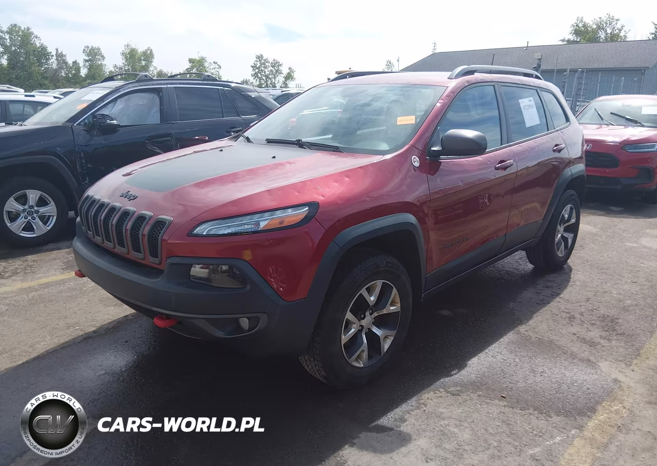 2017 Jeep Cherokee Trailhawk 4X4 VIN:1C4PJMBB9HW654165 - 2