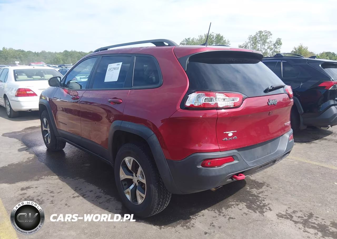 2017 Jeep Cherokee Trailhawk 4X4 VIN:1C4PJMBB9HW654165 - 3