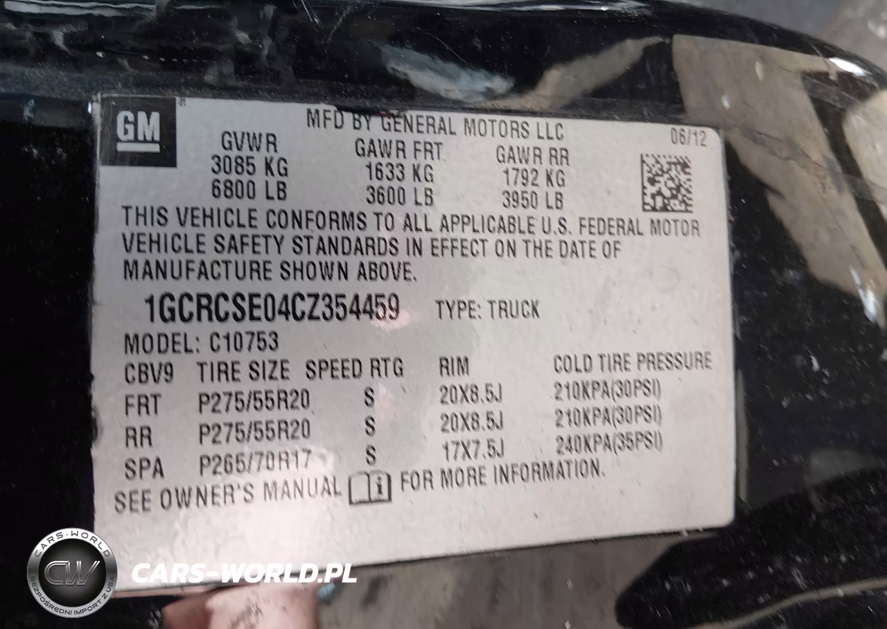 2012 Chevrolet Silverado 1500 Lt VIN:1GCRCSE04CZ354459 - 9