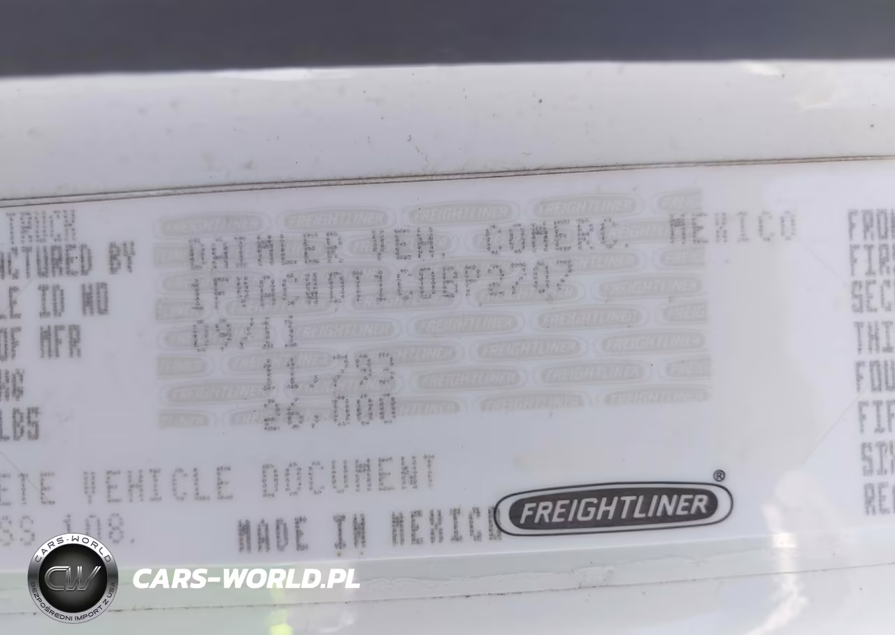 2012 Freightliner M2 106 Medium Duty VIN:1FVACWDT1CDBP2707 - 9