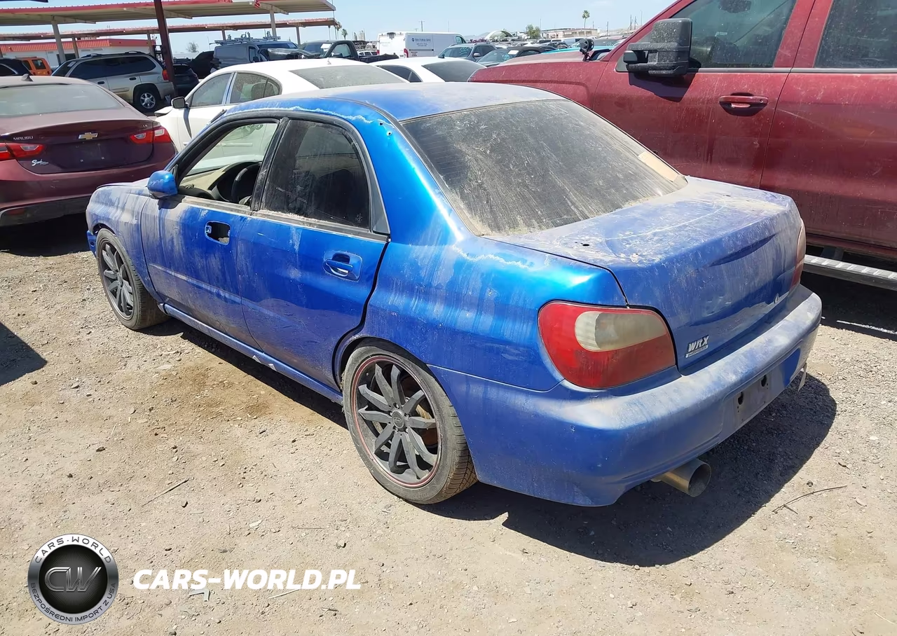 2002 Subaru Impreza Wrx VIN:JF1GD29692G516668 - 3