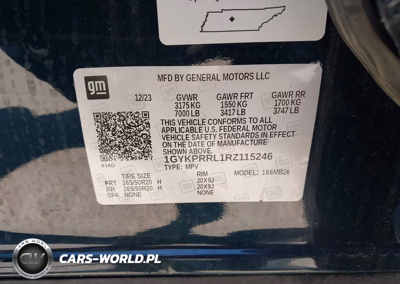2024 Cadillac Lyriq Luxury W-1Sd VIN:1GYKPRRL1RZ115246 - 9