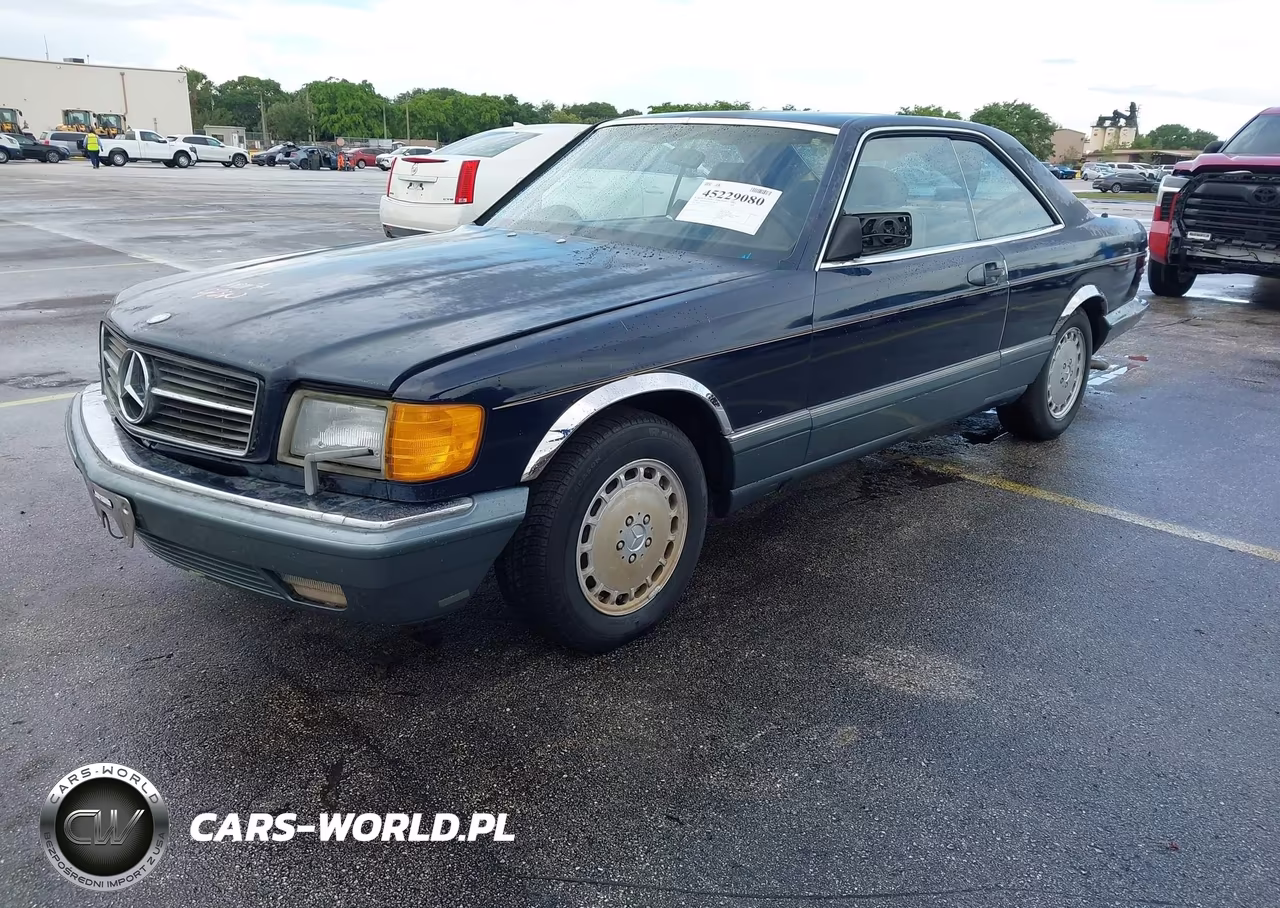 1986 Mercedes-Benz 560 Sec VIN:WDBCA45D4GA232830 - 2